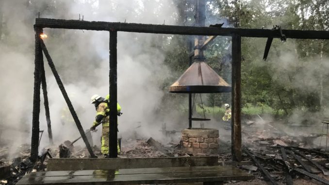 24. Mai 2022 - Gebäudebrand, Otterberg Grillplatz Drehenthalerhof