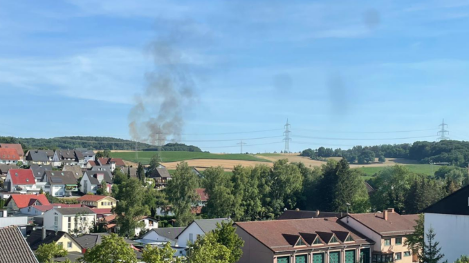 18. Juli 2022 - Mähdrescher- und Flächenbrand, Kaiserslautern-Morlautern