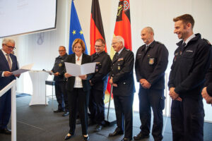 Fluthilfemedaille, Bild: Staatskanzlei RLP / Jonas Werner