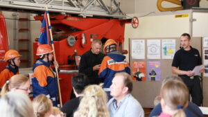 Verleihung Deutsches Sportabzeichen an die Mitglieder der Jugendfeuerwehr Otterberg.
