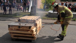 Vorführung der Jugendfeuerwehr Otterberg.