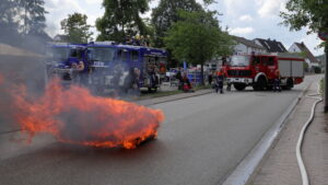 Vorführung der Jugendfeuerwehr Otterberg.