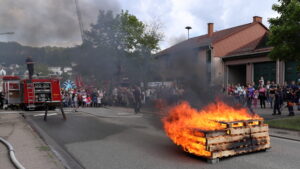 Vorführung der Jugendfeuerwehr Otterberg.