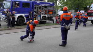 Vorführung der Jugendfeuerwehr Otterberg.