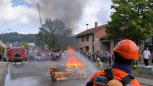 Vorführung der Jugendfeuerwehr Otterberg.