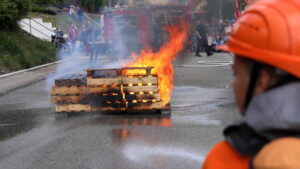 Vorführung der Jugendfeuerwehr Otterberg.