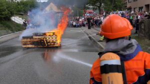 Vorführung der Jugendfeuerwehr Otterberg.