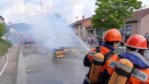 Vorführung der Jugendfeuerwehr Otterberg.