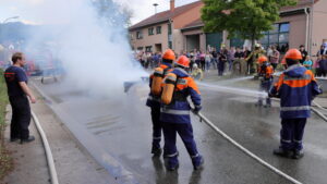 Vorführung der Jugendfeuerwehr Otterberg.