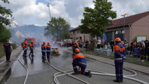 Vorführung der Jugendfeuerwehr Otterberg.