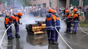 Vorführung der Jugendfeuerwehr Otterberg.