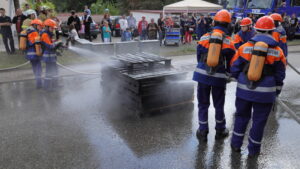Vorführung der Jugendfeuerwehr Otterberg.
