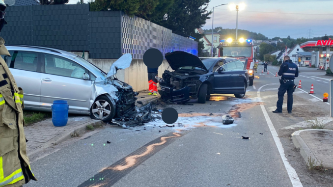 3. Oktober 2022 - Verkehrsunfall, Otterberg Hauptstraße