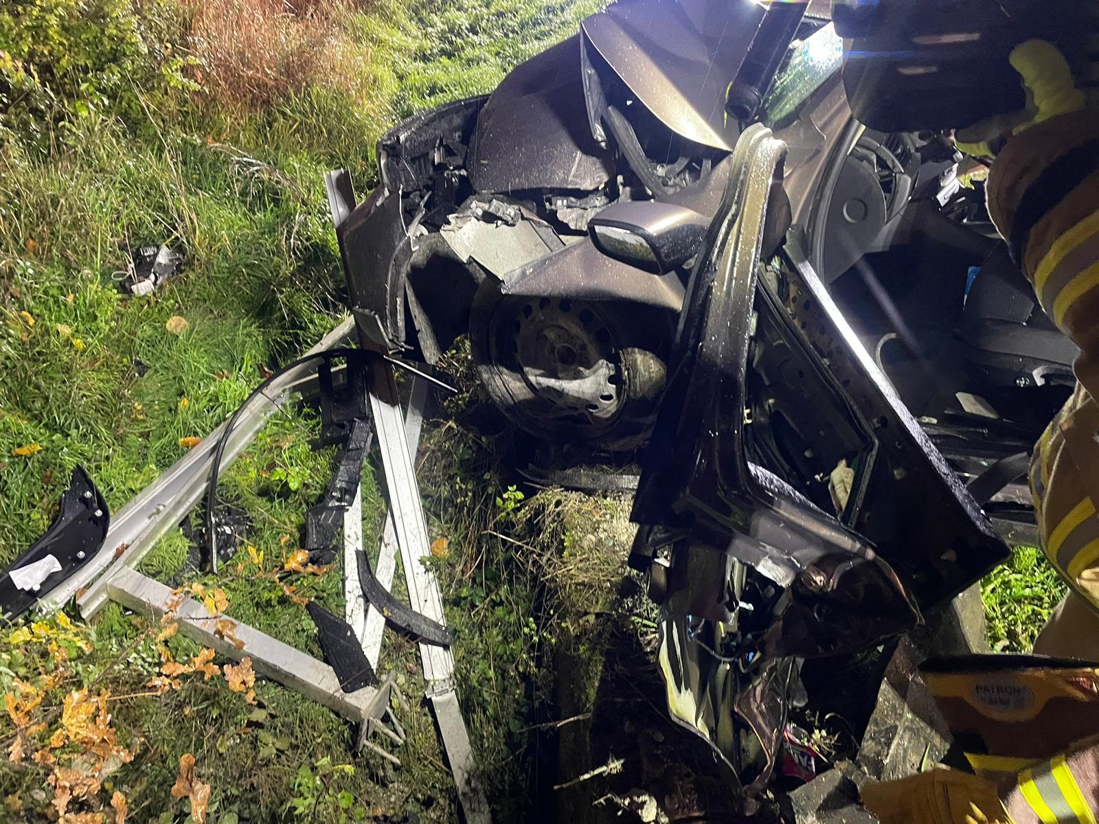 Verkehrsunfall zwischen Heiligenmoschel und Gehrweiler.