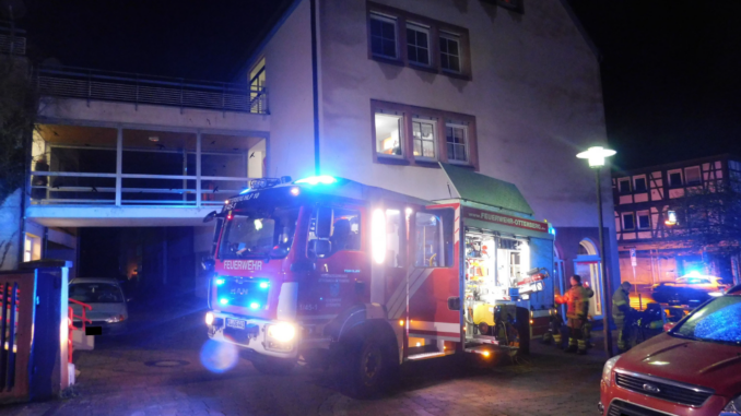 12. Januar 2023 - Rauchentwicklung aus Gebäude, Otterberg Hauptstraße