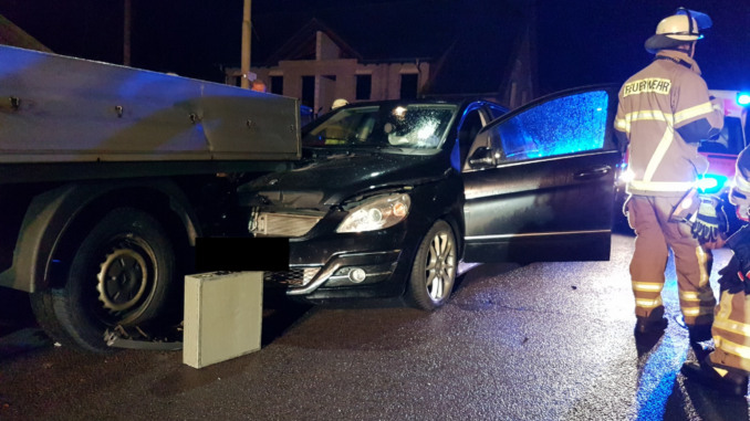 19. Februar 2023 - Verkehrsunfall, Niederkirchen Talstraße