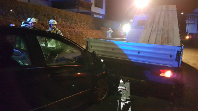 19. Februar 2023 - Verkehrsunfall, Niederkirchen Talstraße