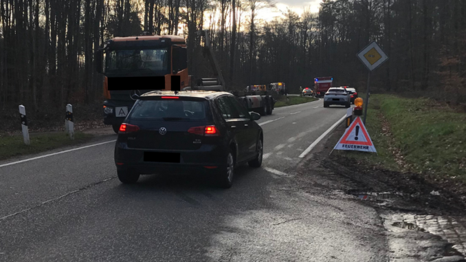 22. März 2023 - Verkehrsunfall, L382 Otterberg - Mehlingen-Baalborn