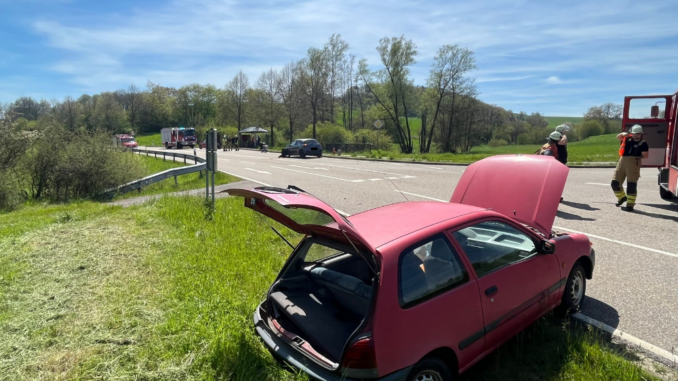4. Mai 2023 - Verkehrsunfall, L382 Niederkirchen - Schallodenbach