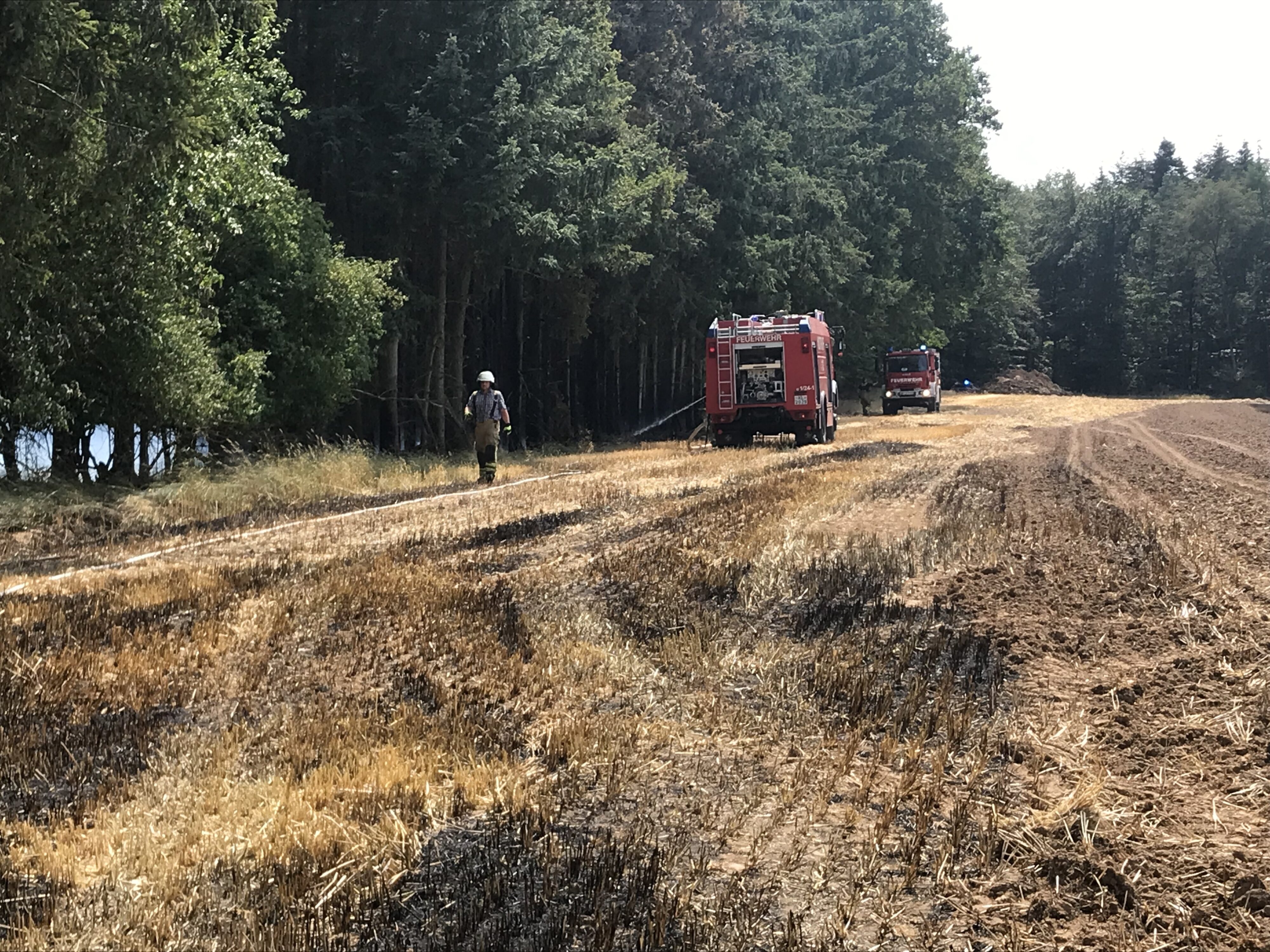 10. Juli 2023 - Flächen- und Waldbrand, Enkenbach-Alsenborn Ochsental