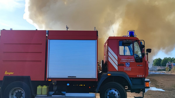 1. Oktober 2023 - Überlandlöschhilfe, Kompostwerk Weilerbach