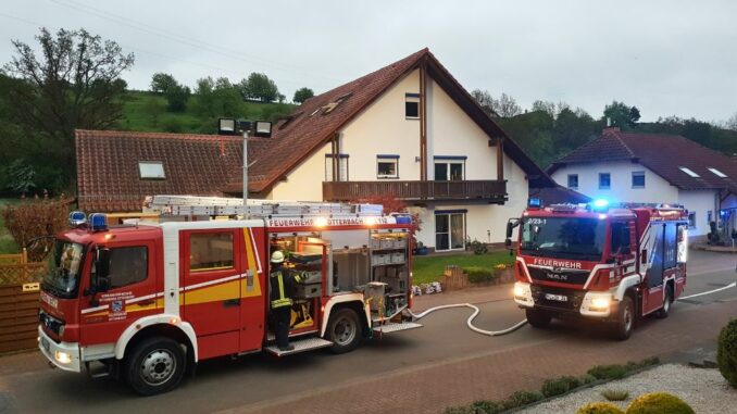 2. Mai 2024 - Zimmerbrand, Katzweiler Mühleckerstraße