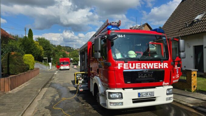 7. August 2024 – Kellerbrand, Niederkirchen Morbacher Straße