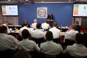 12. Bundesfachkongress des DFV, DFV-Präsident Karl-Heinz Banse, Foto: Matthias Oestreicher/DFV