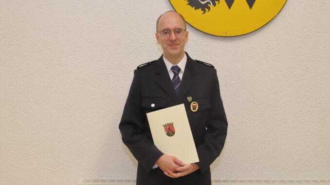 Brandmeister Swen Rheinheimer.