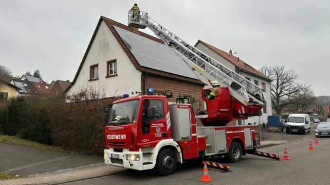 13. Dezember 2024 - Kaminbrand, Otterberg Bergstraße