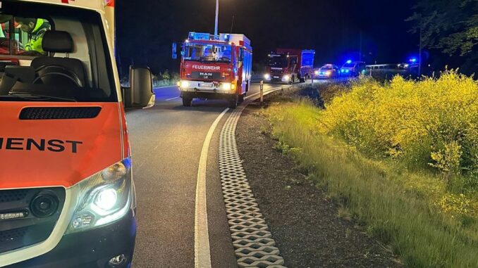 11. Mai 2025 - Verkehrsunfall, L387 Otterberg – Höringen