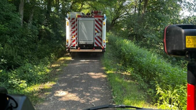 24. Juni 2025 – Brand Holzhütte, Radweg Otterbach – Otterberg; Rückfahrt über Otterbach