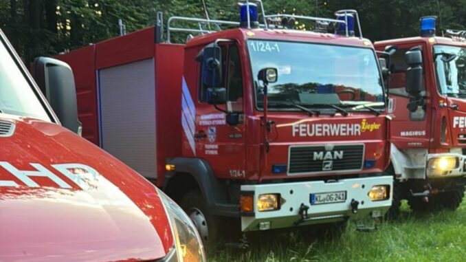 22. Juni 2025 – Waldbrand, Waldleiningen