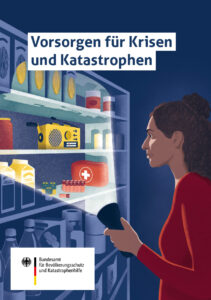 Cover - Vorsorgen für Krisen und Katastrophen - Quelle: BBK