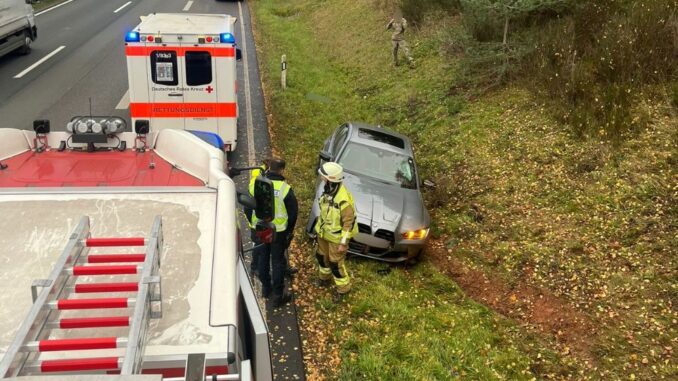 3. November 2025 - Verkehrsunfall, A63 Sembach - Kaiserslautern