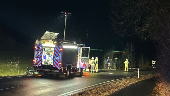 20. Dezember 2025 – Verkehrsunfall, L382 Otterberg – Schneckenhausen