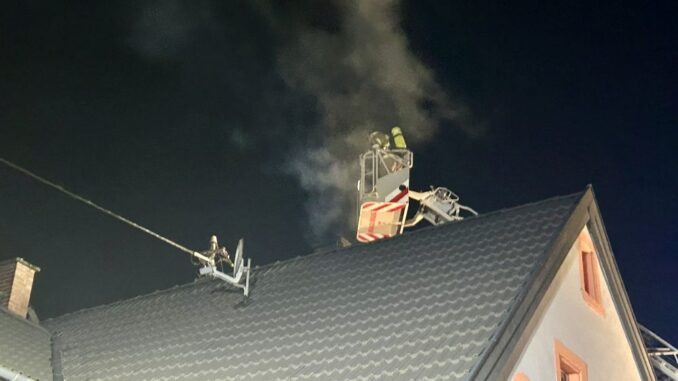 26. Januar 2026 - Gebäudebrand, Schneckenhausen Hauptstraße
