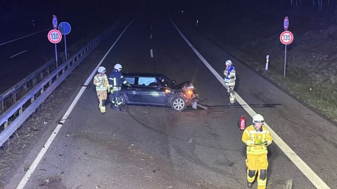 18. Januar 2026 - Verkehrsunfall, A63 Sembach – Winnweiler
