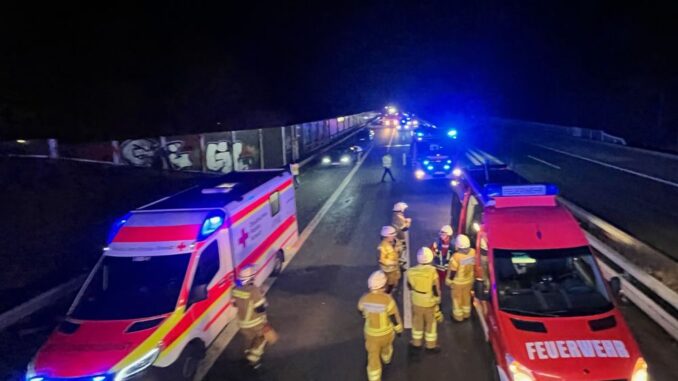 18. Januar 2026 - Verkehrsunfall, A63 Sembach – Winnweiler