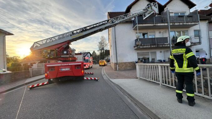 8. April 2026 - Unterstützung Rettungsdienst, Hirschhorn Hauptstraße