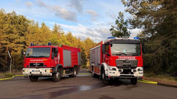 9. Juni 2026 - Vegetationsbrand, Enkenbach-Alsenborn Matzenberger Weg