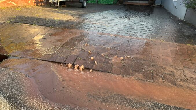 28. Juni 2026 – Wasserrohrbruch, Otterberg Baumstraße