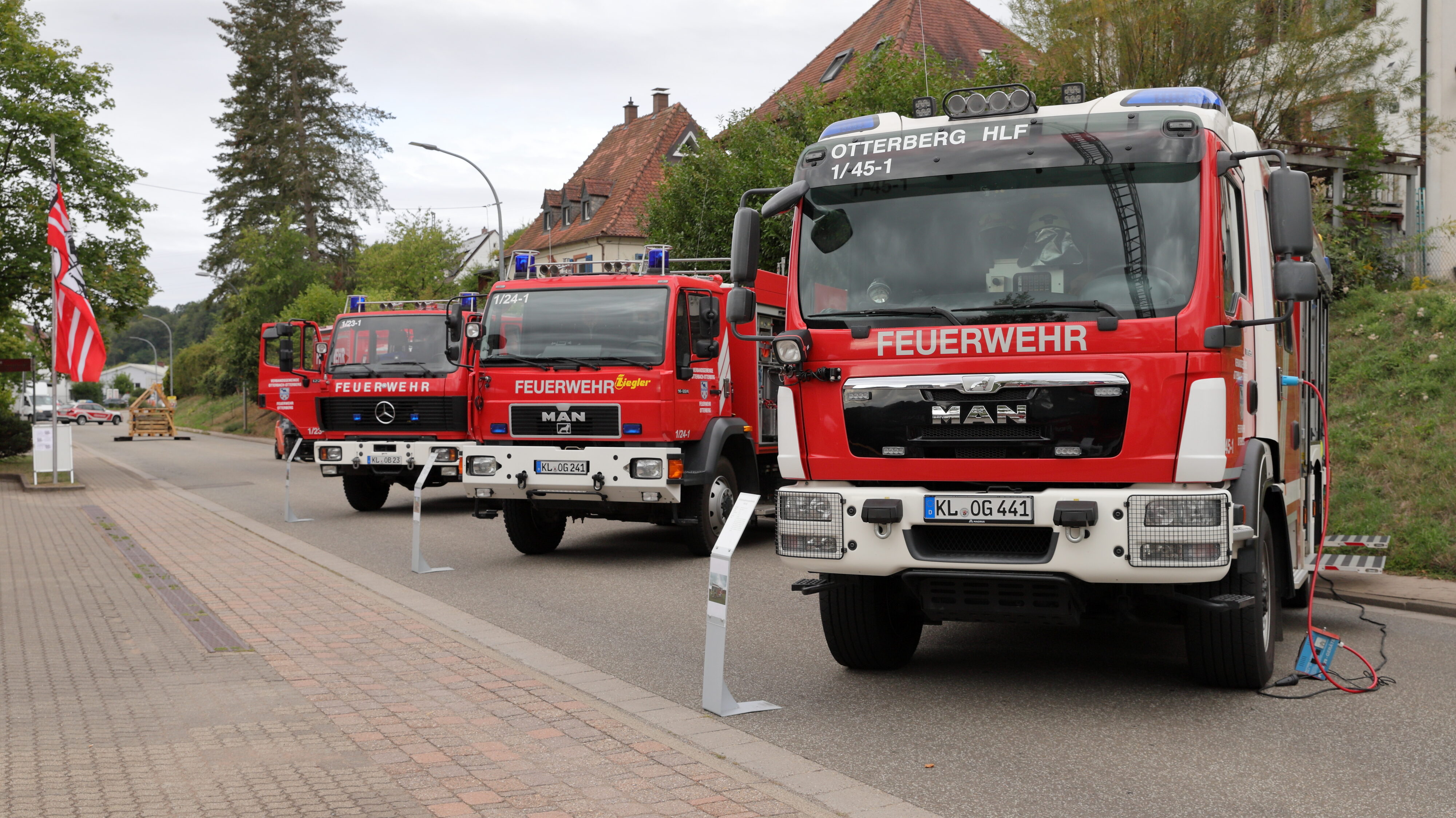 Fahrzeugausstellung, Bild: Harald Laier / Feuerwehr