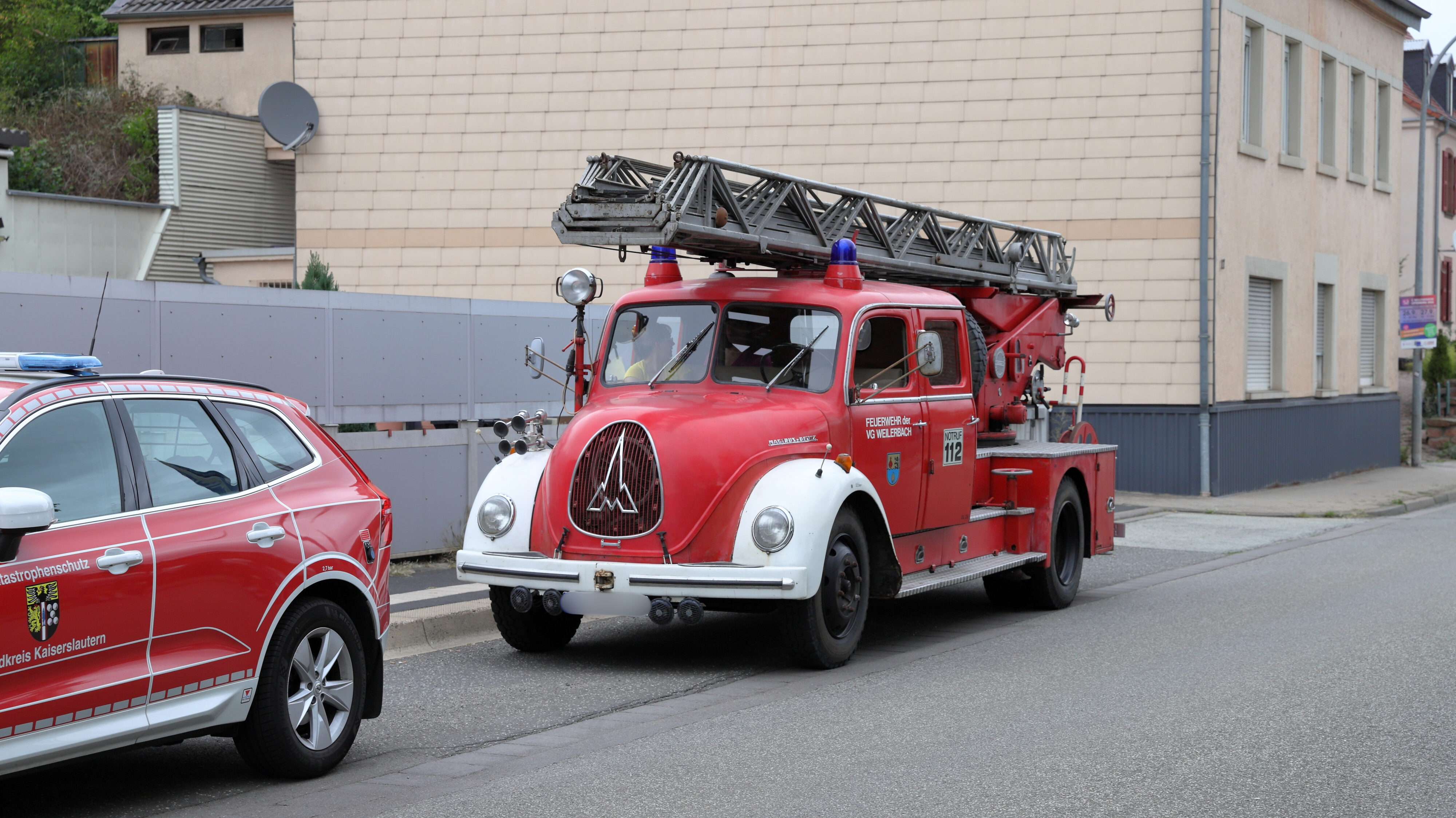 Besucherfahrzeug, Bild: Harald Laier / Feuerwehr